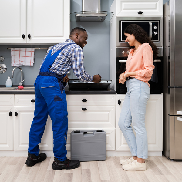 what kind of warranty do you offer on your cooktop repair services in Chinquapin NC